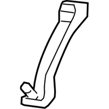 55350984AD Mopar Belt Assembly-Seat Belt Turning Loop Illustration 1 of 1