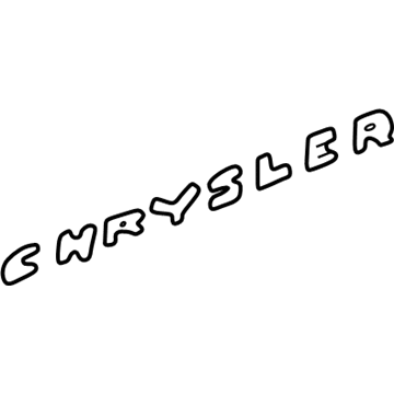 SB02CA1AA Mopar Nameplate Illustration 1 of 1