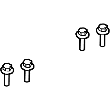 5143440AA Mopar Seat Bolt Illustration 1 of 1