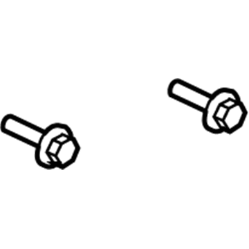 5143453AA Mopar Seat Screw Illustration 1 of 1