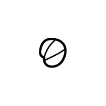 Mopar MR116060 Clip-Rear Trim MR116060 Mopar Clip-Rear Trim Illustration 1 of 1