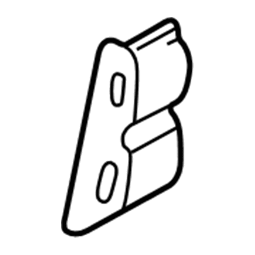 55274943AB Mopar Molding Fender Illustration 1 of 1