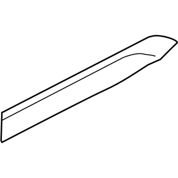 55077256AD Mopar Beam-Front Illustration 1 of 1