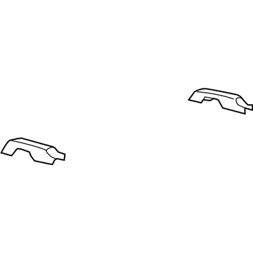 55157423AB Mopar Luggage Rack Cover Illustration 1 of 1