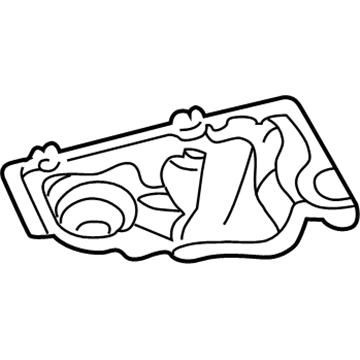 5291536AC Mopar Instrument Panel Closeout Illustration 1 of 1