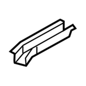 5115200AA Mopar Extension-Rear Rail Illustration 1 of 1
