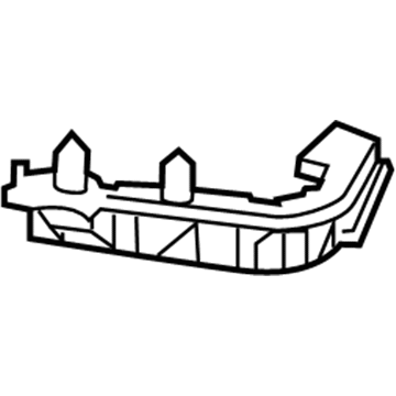 68081882AD Mopar Fascia Bracket Illustration 1 of 1