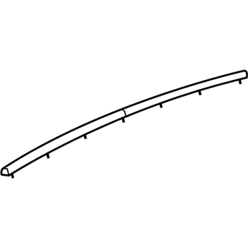 68020674AB Mopar Hood Seal Illustration 1 of 1