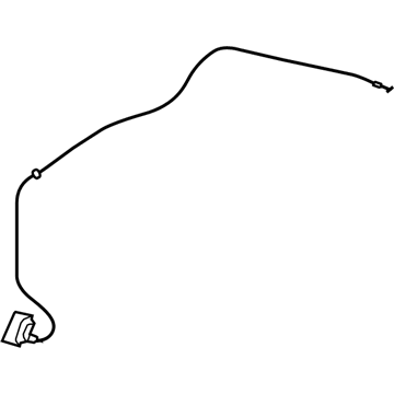 2008 Jeep Liberty Hood Cable - 55113202AA