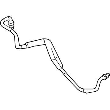 4892381AB Mopar Oil Cooler Inlet Hose Illustration 1 of 1