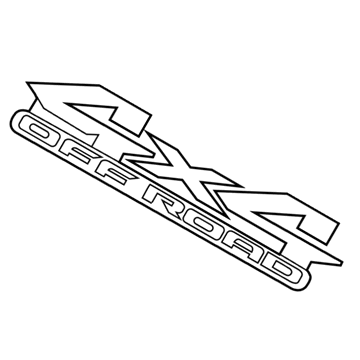 6CW53RUWAA Mopar Decal Illustration 1 of 1