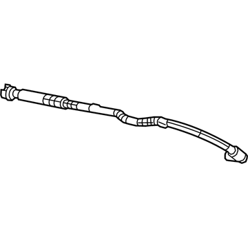 68235490AB Mopar Make Up Air Hose Illustration 1 of 1
