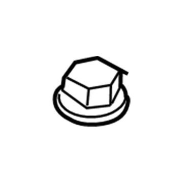 6508603AA Mopar Nut Illustration 1 of 1