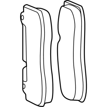 Dodge Charger Daytona Brake Pad - 68679023AA