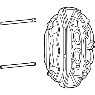 Dodge Charger Daytona Brake Caliper - 68679029AB
