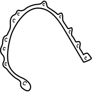 53010441 Mopar Gasket-Front Cover Illustration 1 of 1