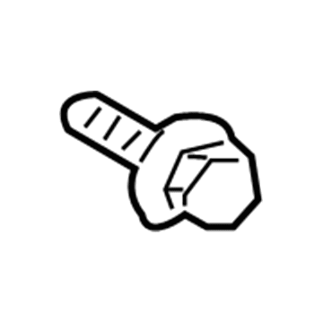 6104140AA Mopar Screw Illustration 1 of 1