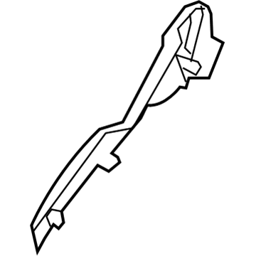 Mopar 1FK291J3AC Shield-Seat Cushion 1FK291J3AC Mopar Shield-Seat Cushion Illustration 1 of 1