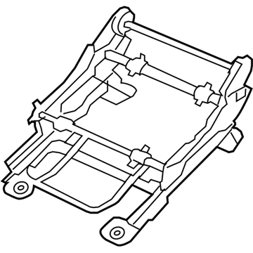 4610182AB Mopar Manual Seat Adjuster Illustration 1 of 1