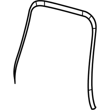 5134723AA Mopar Seat Back Pad Illustration 1 of 1
