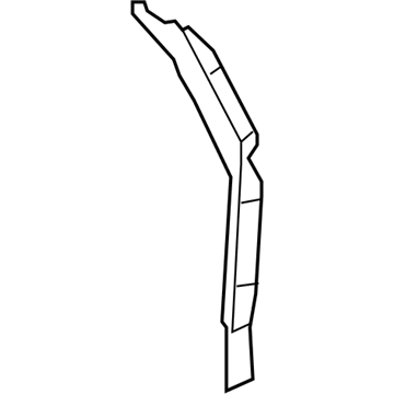 Mopar 55360754AA D Pillar Upper Reinforcement 55360754AA Mopar D Pillar Upper Reinforcement Illustration 1 of 1