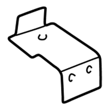 55256988AE Mopar Bracket-Electronic Control Unit Illustration 1 of 1