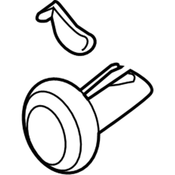 68010859AA Mopar Handle Illustration 1 of 1