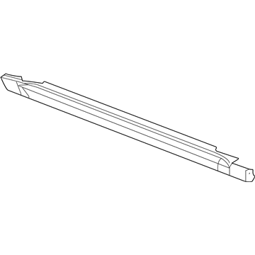 5HU24RXFAB Mopar Sill Cover Molding Illustration 1 of 1
