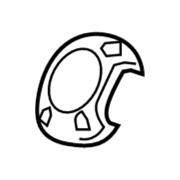 55156514AC Mopar Cap-WIPER Arm Nut Illustration 1 of 1