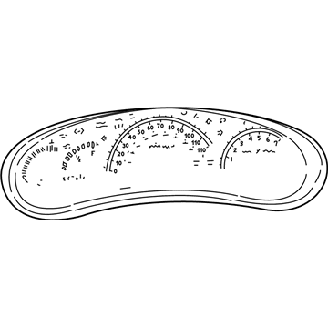 Dodge Intrepid Instrument Cluster - 4883150
