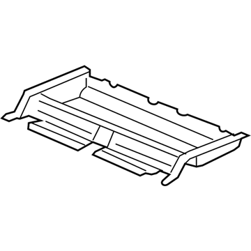 Mopar 55365027AG Mat-Storage Tray 55365027AG Mopar Mat-Storage Tray Illustration 1 of 1
