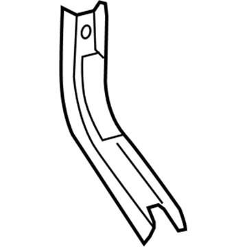 Mopar 52855274AA Bracket-Brake Rear Crossover 52855274AA Mopar Bracket-Brake Rear Crossover Illustration 1 of 1
