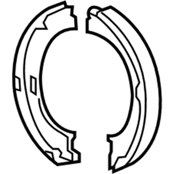 2025 Dodge Durango Parking Brake Shoe - 4560176AA