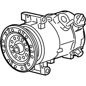 Jeep Patriot A/C Compressor - 55111610AC