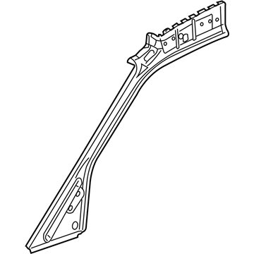 Mopar 68005113AA A Pillar Panel 68005113AA Mopar A Pillar Panel Illustration 1 of 1