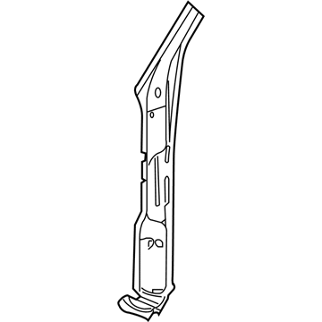 Mopar 68008425AA Cowl Side Panel 68008425AA Mopar Cowl Side Panel Illustration 1 of 1