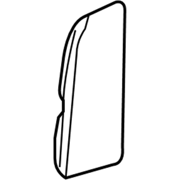 2009 Dodge Sprinter 2500 Fuel Door - 68008440AA