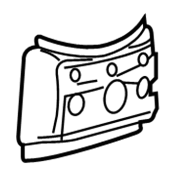 68008524AA Mopar Reinforcement Illustration 1 of 1