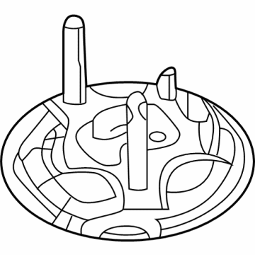 68085821AB Mopar Plate-Spare Tire Cover Illustration 1 of 1