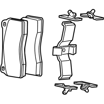 Dodge Viper Brake Pad - 5093291AB