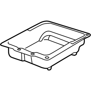 68206298AA Mopar Tray-ARMREST Illustration 1 of 1