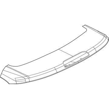 Mopar Spoiler - 6VX76TZZAB