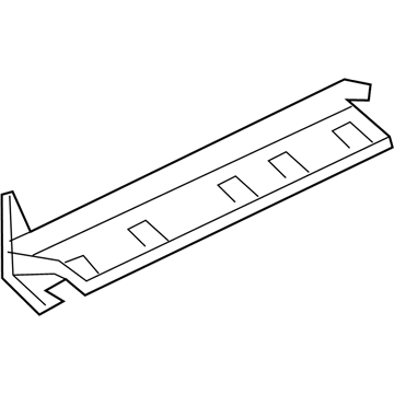 5116127AA Mopar Side Sill Molding Illustration 1 of 1