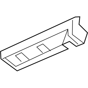 5116129AC Mopar Sill Molding Illustration 1 of 1