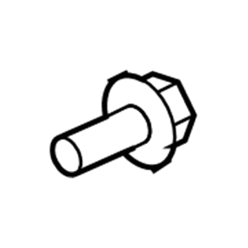 6104610AA Mopar Screw-Tapping Pan Head Illustration 1 of 1