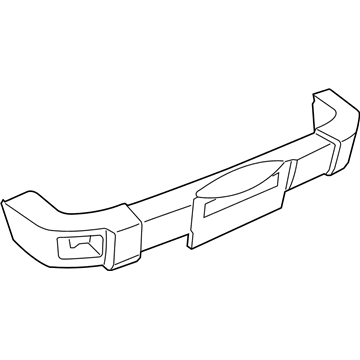 1BD22RXFAE Mopar Rear Bumper Illustration 1 of 1