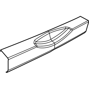 1ML22TZZAA Mopar Fascia Applique Illustration 1 of 1