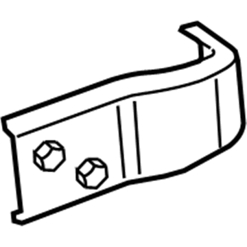 55397116AB Mopar Rear Bumper Bracket Illustration 1 of 1