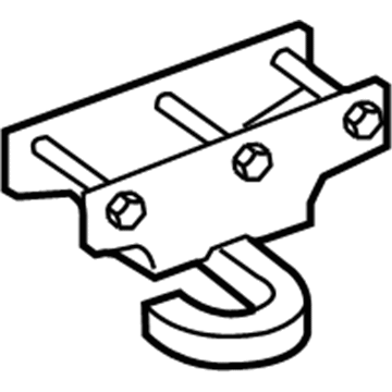 4680647AA Mopar Tow Hook Illustration 1 of 1