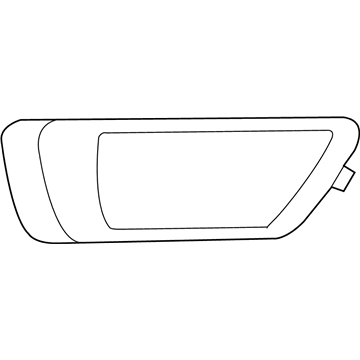 57010720AC Mopar Fascia Reflector Illustration 1 of 1